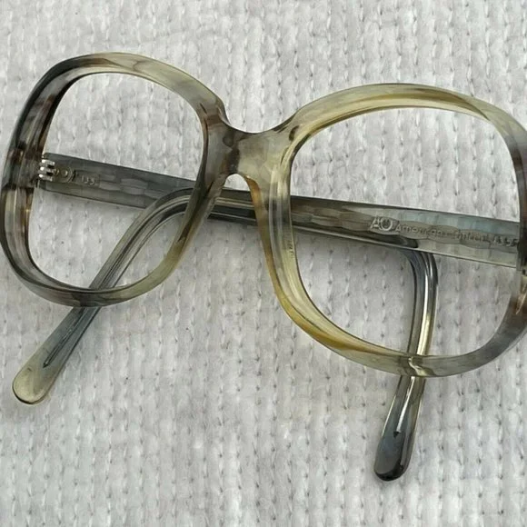 AO American Optical EyeglassesSunglasses Frame Vintage Glasses 50[]17 Unisex - Picture 2 of 12